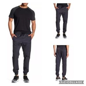 Nike Slim Fit Tapered Elastic Waistband Joggers Pants Black/Gray Men’s Size 3X